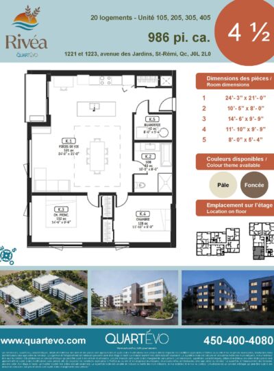 rivea 20logements 105 205 305 405 1